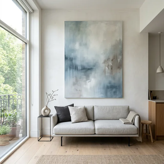 7 Reasons for Large Art for Small Apartments: The Paradox 1 7 Reasons for Large Art for Small Apartments: The Paradox