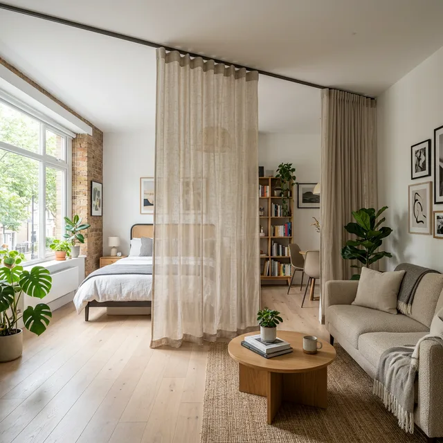 7 Benefits of Smart Textiles for Zoning in Studios: Fabric Walls 1 smart textiles for zoning in studios