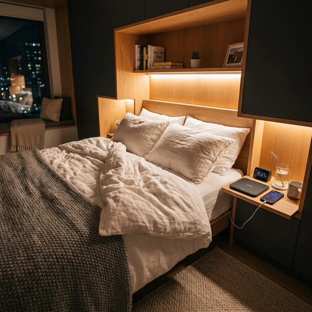 7 Best Hacks for a Smart Sleep Setup for Micro Apartments 1 smart sleep setup micro apartment
