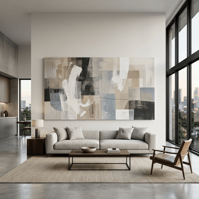 large art for small apartments