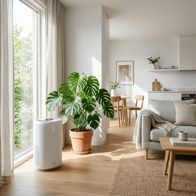 optimize air quality small apartment