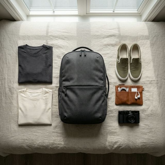 Micro-Travel: How to Pack for a Weekend in Only 20L