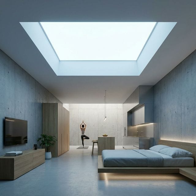 smart lighting for windowless studios