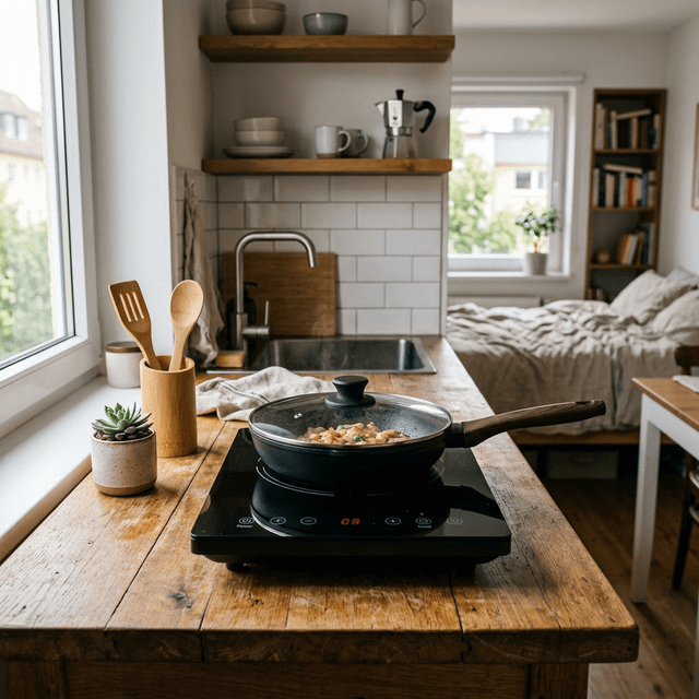 induction cooking for studio apartments