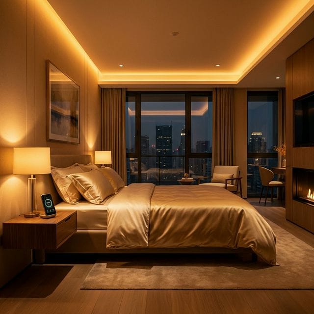 smart sleep setup for micro apartments