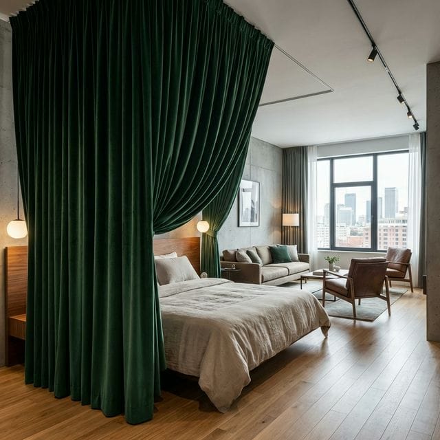 smart textiles for zoning in studios