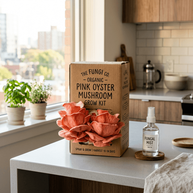 how to grow mushrooms in a small apartment