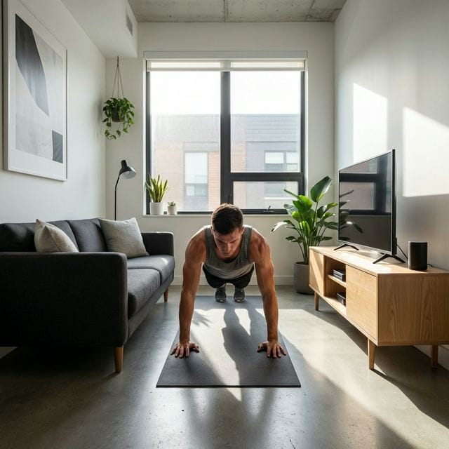 micro workouts for tiny apartments