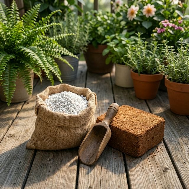 Lightweight Soil Components for Balcony