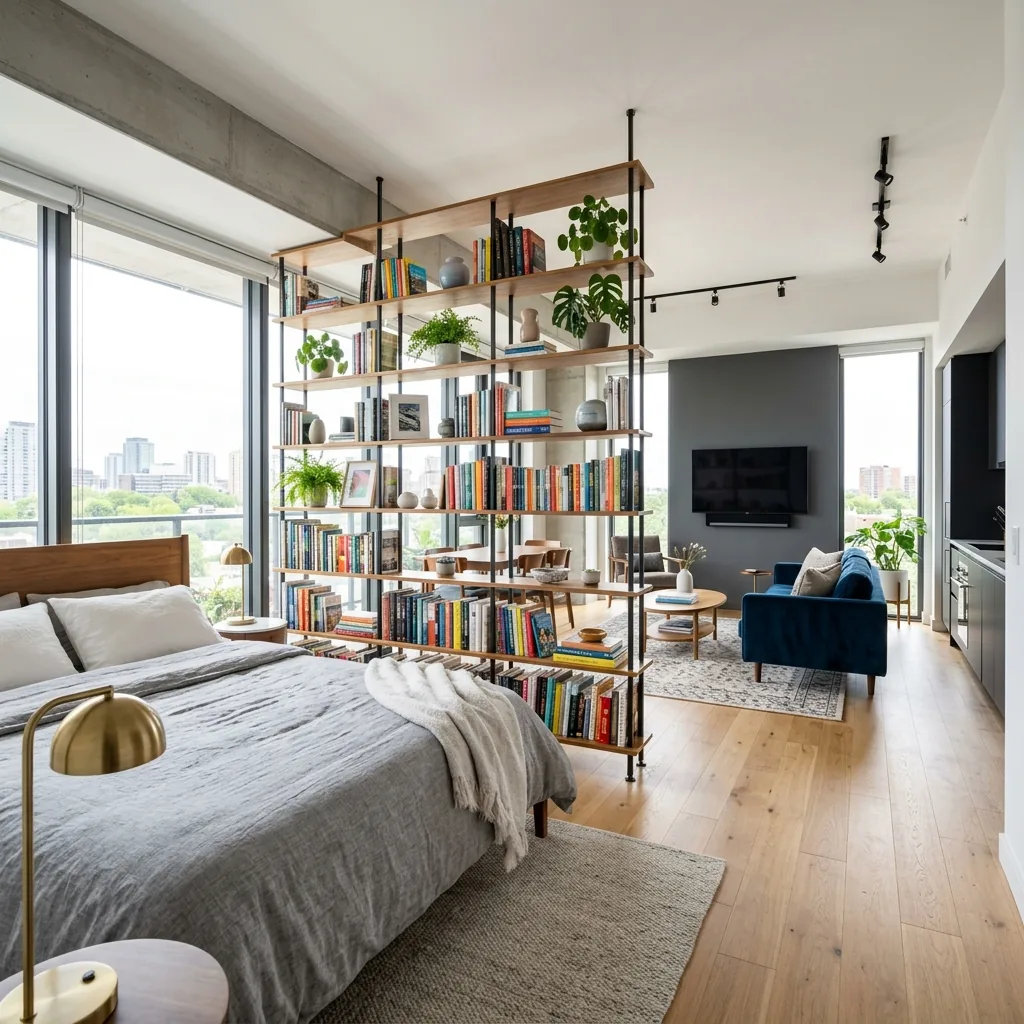 How to Create Zones in a Studio Apartment Without Walls (2026 Guide) 3 How to Create Zones in a Studio Apartment Without Walls (2026 Guide)