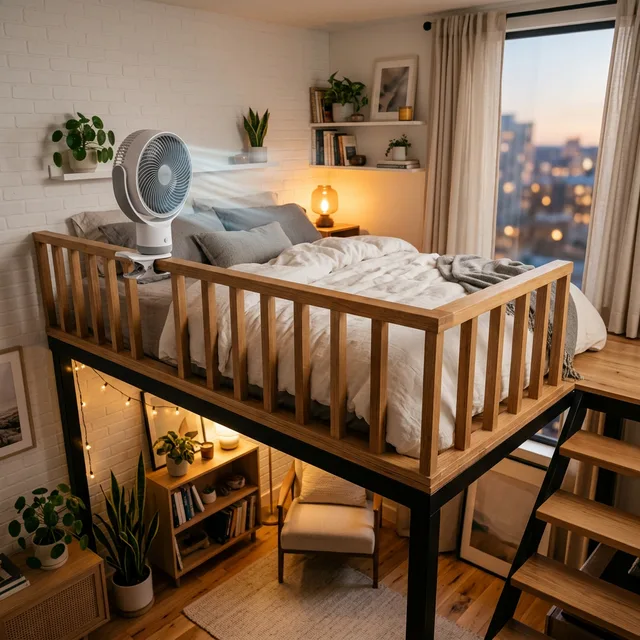 10 Hacks: How to Cool a Loft Bed in Summer Without AC 1 how to cool a loft bed in summer without ac
