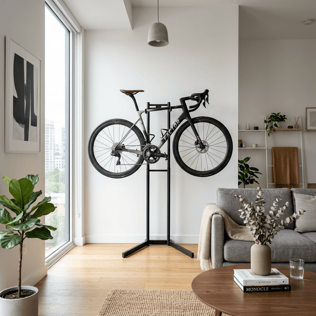 best indoor bike storage racks small apartments