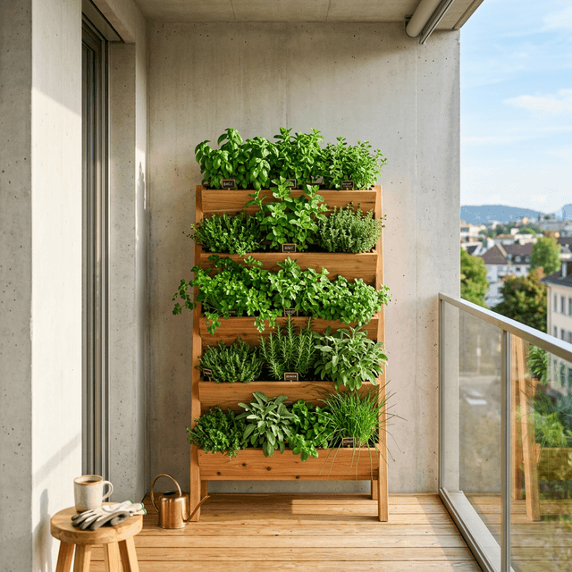 best vertical garden planters balcony