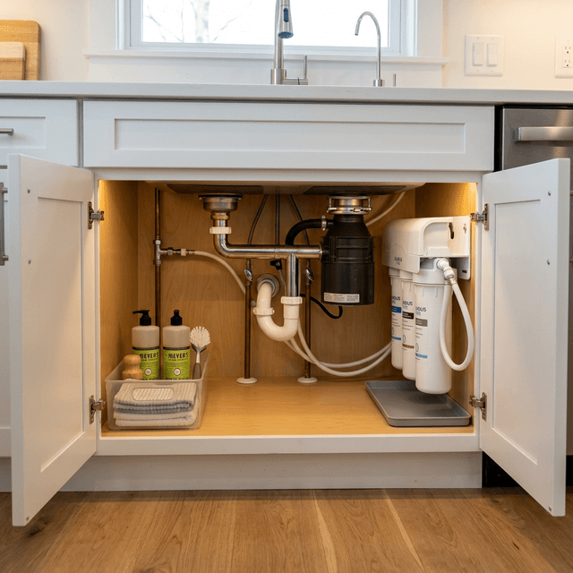 best under-sink water filters renters