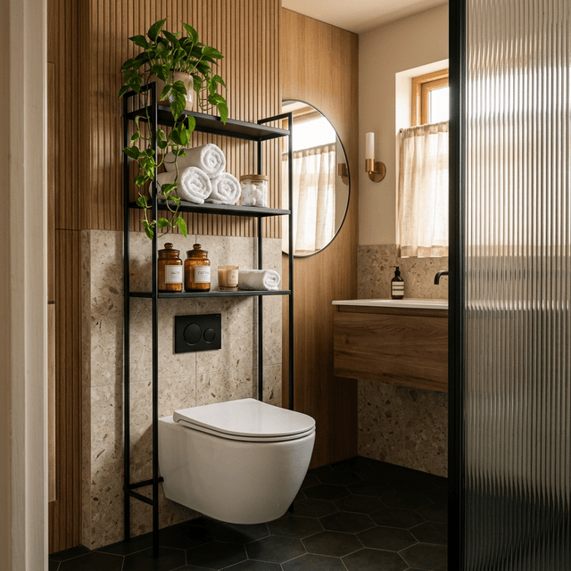 best over the toilet storage racks tiny bathrooms
