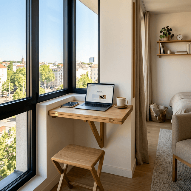 best folding desks small spaces