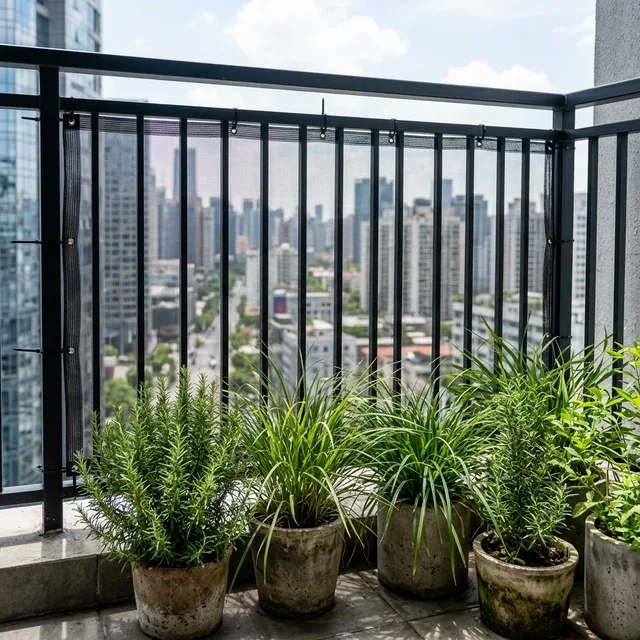 Protect Balcony Plants from Wind High Rise: Smart Setup 3 protect balcony plants from wind high rise