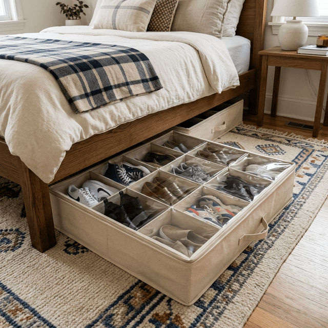 Soft Canvas Shoe Organizer