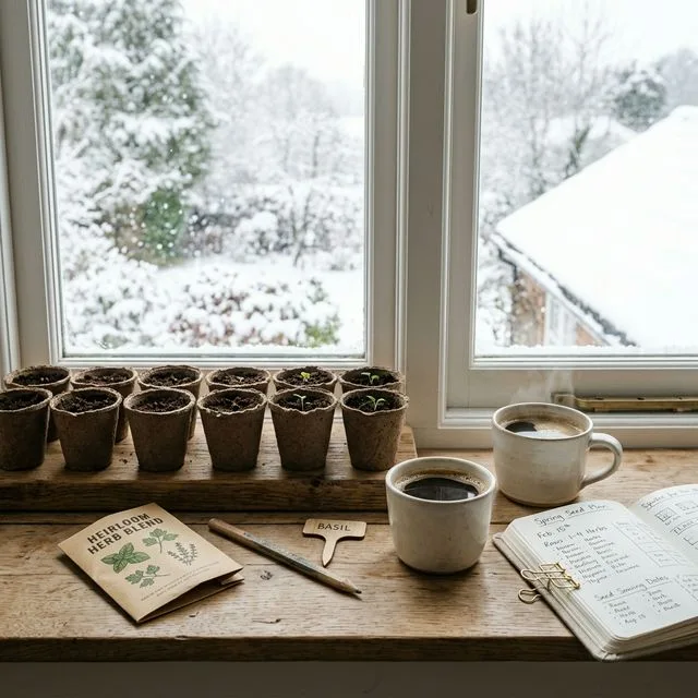 Balcony Plant Calendar 2026: What to Plant Every Month (Free PDF) 3 winter balcony gardening planning 2026