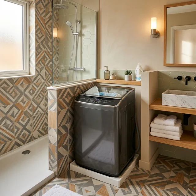 portable ultrasonic washing machine for apartment sink