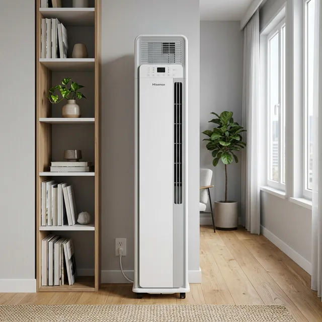 Hisense Tower Quiet Portable AC