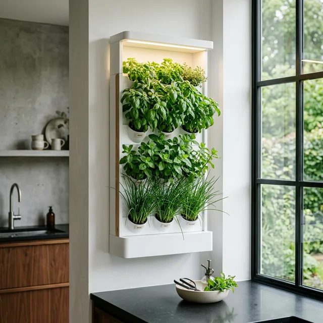7 Steps to Vertical Herb Gardens for Micro Kitchens: Grow High 2 vertical herb gardens for micro kitchens