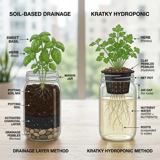 Mason Jar Herb Garden for Windowsill: Setup Guide (2026)