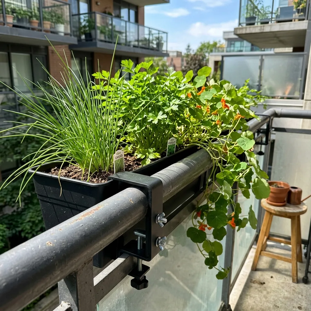 Mini Balcony Garden: 8 Setups That Fit Any Size 7 Mini Balcony Garden: 8 Setups That Fit Any Size