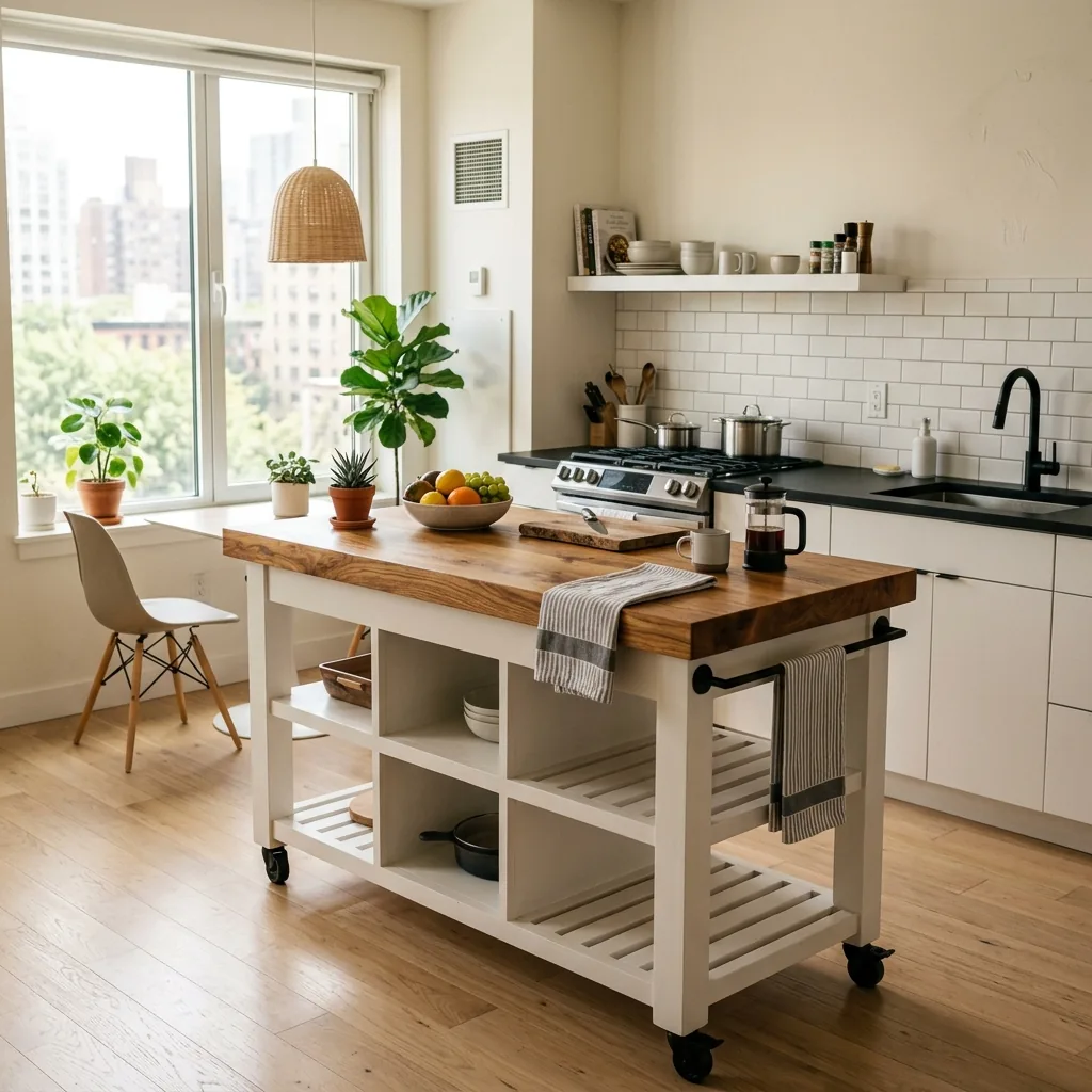 Movable Kitchen Island: 6 Best Picks for Renters (2026) 8 Movable Kitchen Island: 6 Best Picks for Renters (2026)