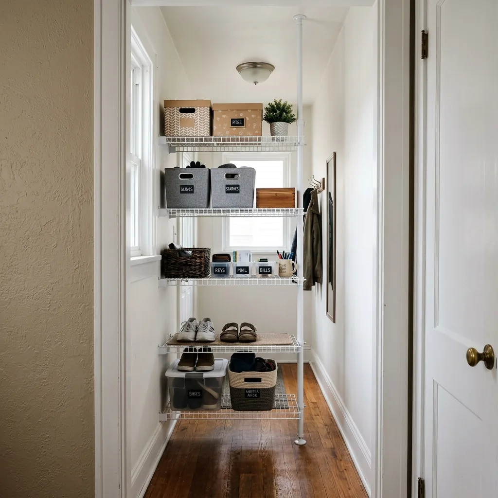 renter friendly shelves seville tension