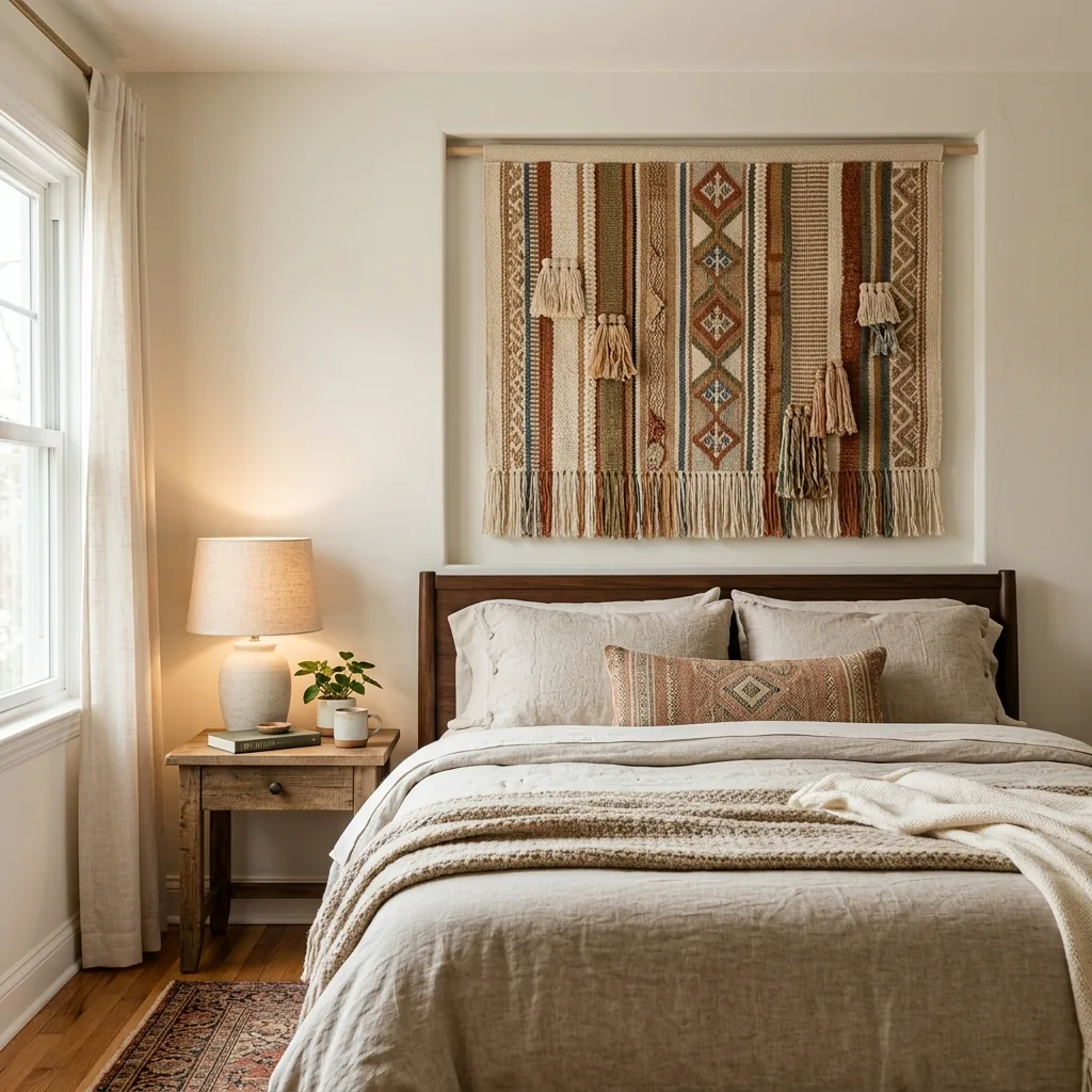 Renter Friendly Wall Decor: 20 No-Drill Ideas That Work (2026) 7 renter friendly wall decor tapestry