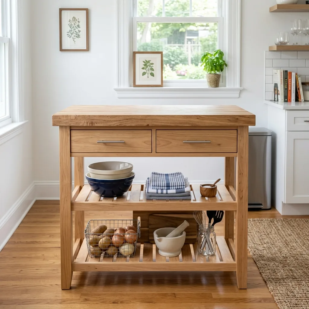 rolling kitchen island winsome wood drawers storage